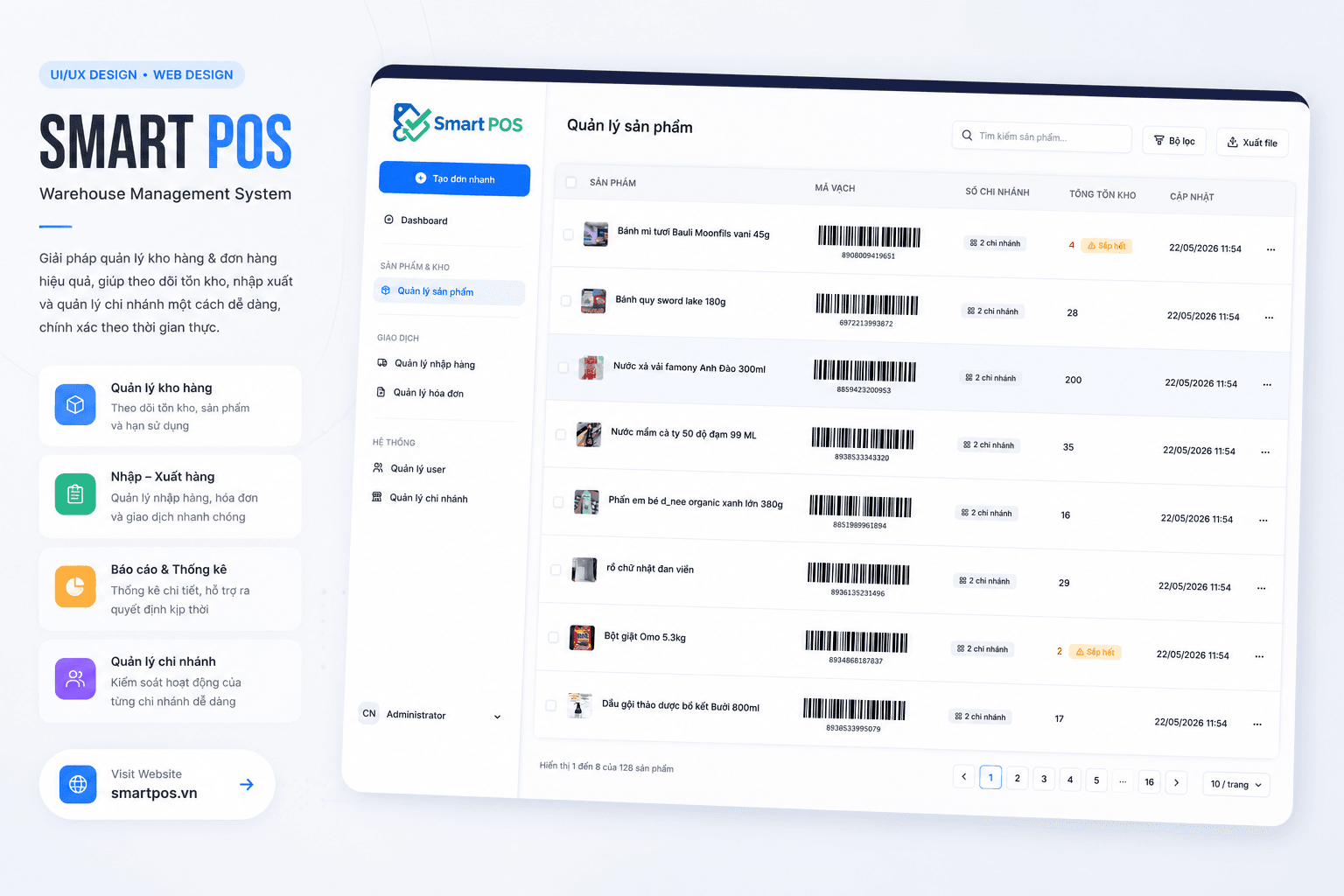SmartPOS Dashboard
